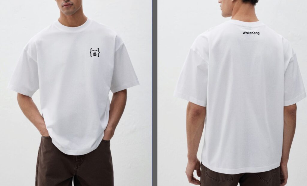 Camiseta WhiteKong Blanca